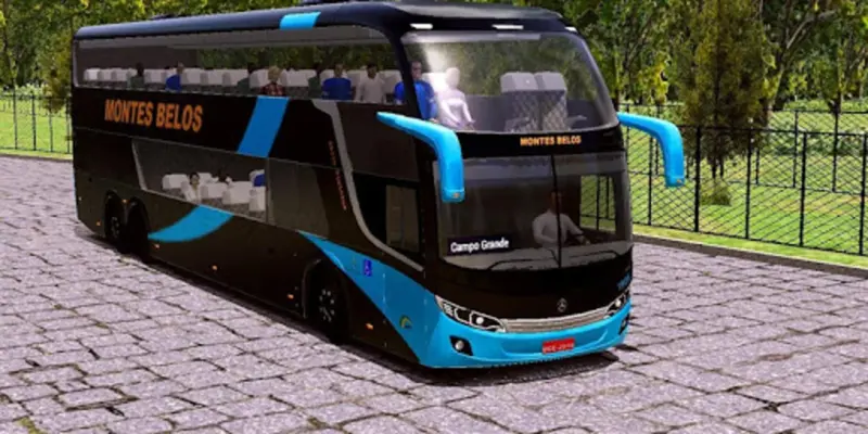 Skins World Bus Driving Simulator android App screenshot 2